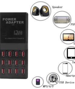 12 Port USB Charger