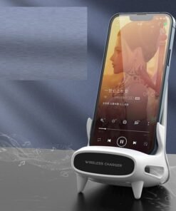 15W Desktop Vertical Wireless Fast Charging Universal Mobile Phone Tablet Desktop Bracket