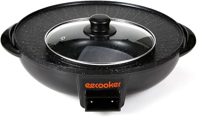 2-in-1 BBQ Grill & Hot Pot - الصورة 4