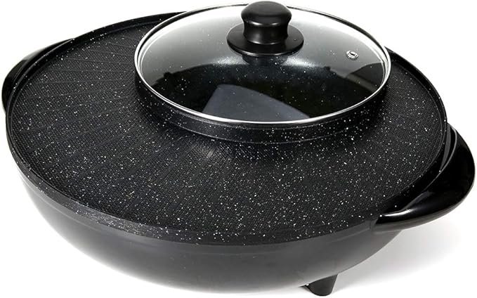 2-in-1 BBQ Grill & Hot Pot - الصورة 3