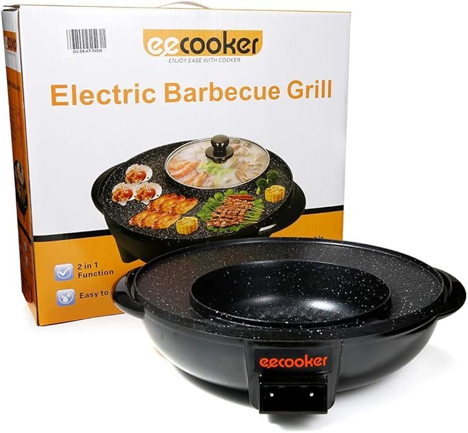 2-in-1 BBQ Grill & Hot Pot - الصورة 6