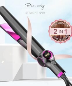 2-in-1 Hair Curler and Straightener