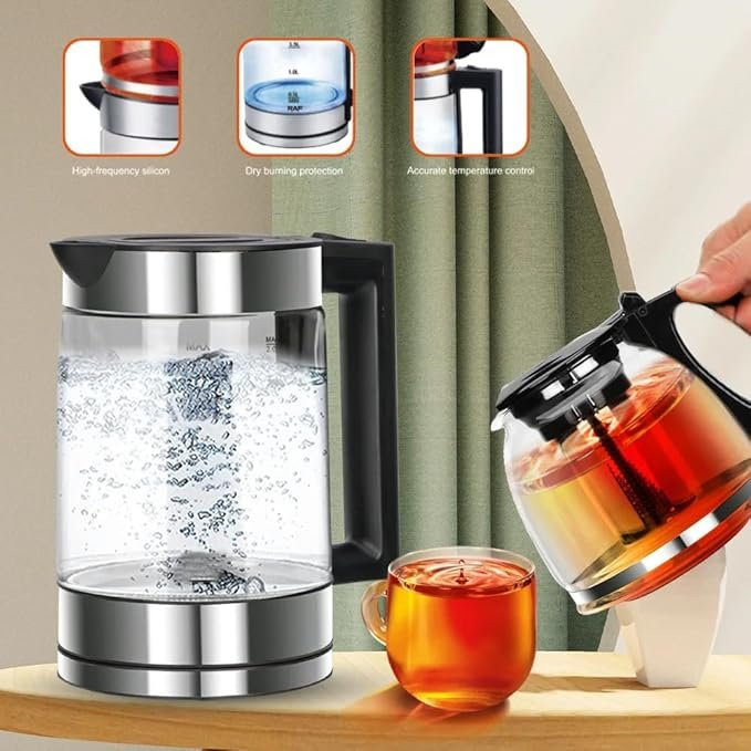 2-in-1 Multi-functional Electric Kettle - الصورة 2