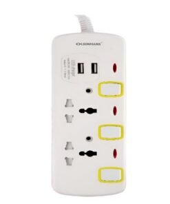 2-Way Portable Socket With USB ports