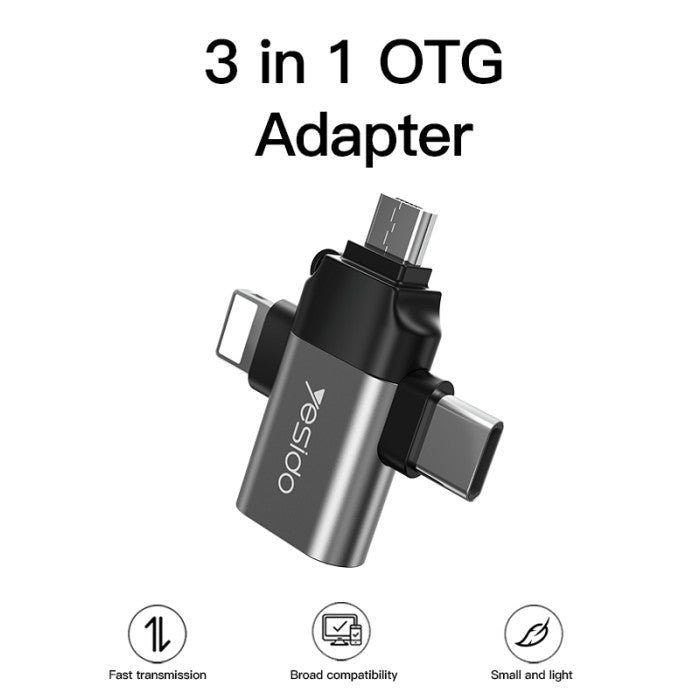 3 In 1 OTG Adapter - الصورة 5