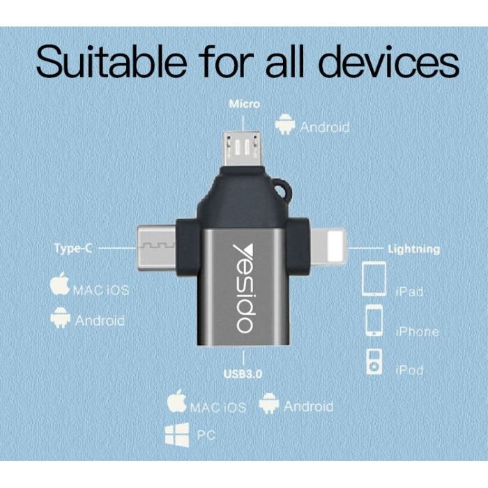 3 In 1 OTG Adapter - الصورة 3