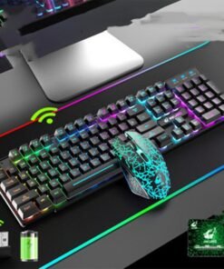 3 Wireless Charging Keyboard And Mouse Set