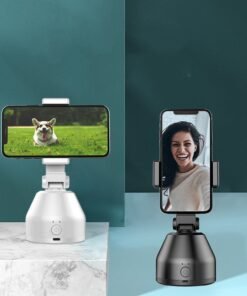 360-Degree Object Tracking Bracket Smart Phone Live Broadcast PTZ Face Recognition New Mobile Phone Live Broadcast Bracket