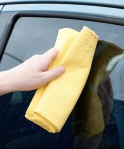 3D Car Cleaning Leatherette Chamois