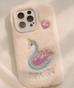 3D Furry Cartoon Phone Cases