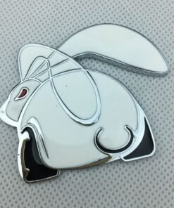 3D Stereo Rabbit Metal Car Logo