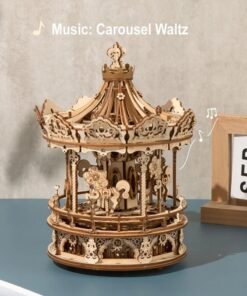 3D Wooden Puzzle Game Assembly Model Construction Kit