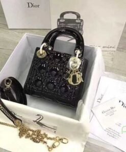 شنطة ماستر ديور 17 سم - أسود -101