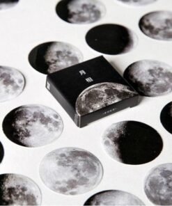 45 Piece Moon Sticker Set