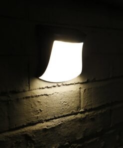 4pcs Solar Lamp Fence Wall Lamp Outdoor Waterproof Home Decoration Lighting Garden Wall Lamp