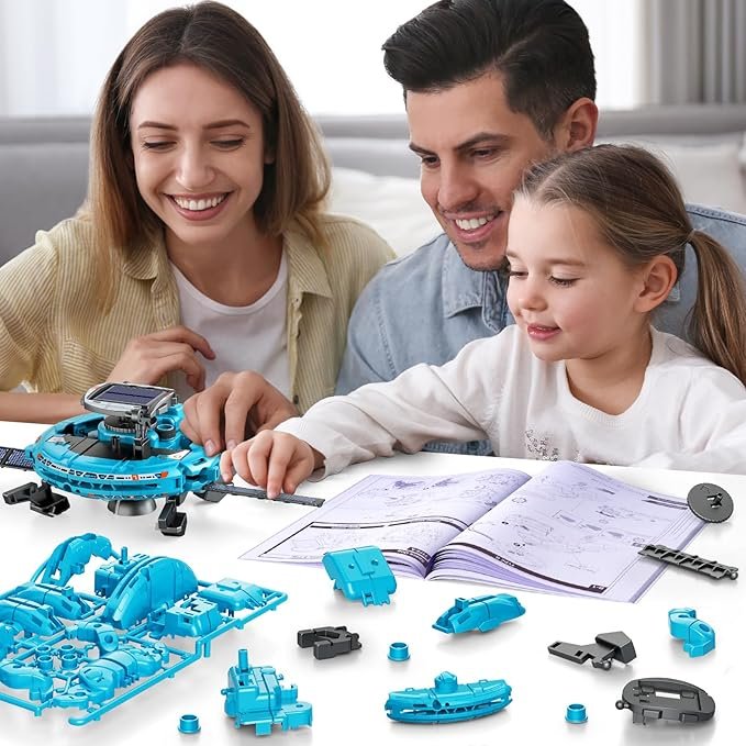 6-in-1 Solar Robot Toys - الصورة 6