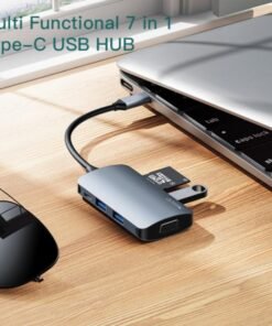 7 in 1 Type-C to USB External Hub