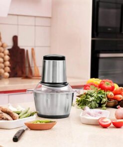 Stainless Steel 3-Speed Chopper and Choker  كبة و قطاعة 3 سرعات