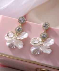 925 Silver Stud Stud Heavy Industry Exaggerated Earrings
