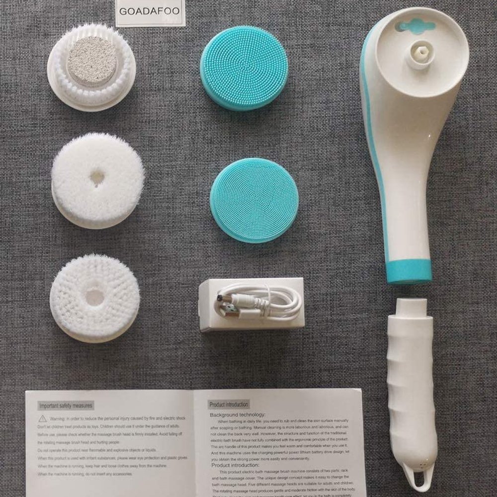 Spinning Spa Brush فرشاة الاستحمام الدوارة
