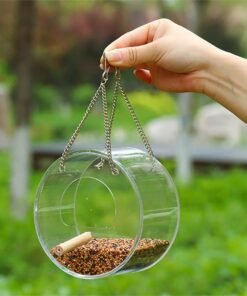 Acrylic Bird Food Box