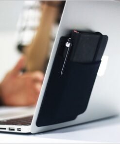 Adhesive Laptop Back Storage Bag Laptop Organizer