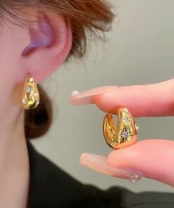 Advanced Photosensitive Surface Water Drop Ear Clip