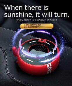 Automobile Aromatherapy Car Light Sense Model Decoration Solar Perfume Creative Personality Fragrance