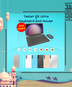 Tablet 23 Ultra + Keyboard and mouse ضمان 6 شهور