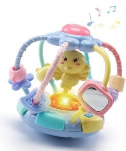 Baby Rattle Toy Teether Baby Grip Training Glowing Toy