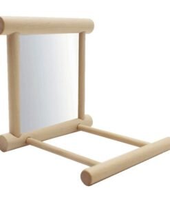 Bird Stand With Mirror