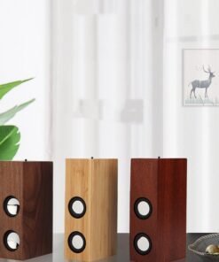 Black Technology Retro Wooden Bluetooth Speaker