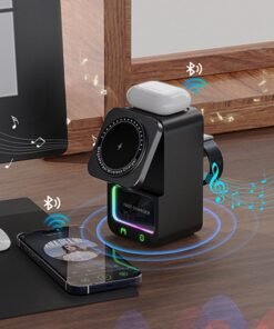 Bluetooth Speaker 5-in-1 Wireless Charger