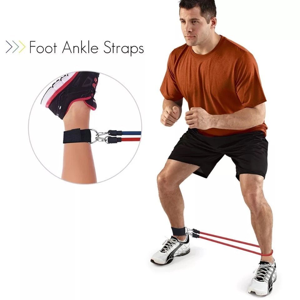Bodybuilding Resistance Bands Set - الصورة 5