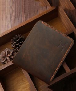 Business Fashion Men Retro Short Wallet
