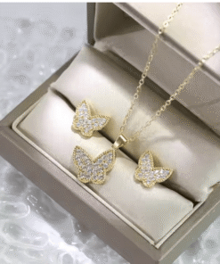 Butterfly Necklace Set