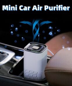Car Air Purifier Portable Negative Ion Generator Remove Formaldehyde Dust Smoke Air Freshen Washer For Home Car