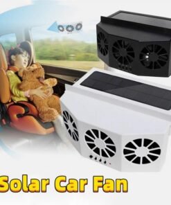 Car Fan Solar Window Sun Powered Car Auto Air Vent Cool Cooling System Radiator Fan Cooling Fan Energy Saving Car Styling Cooler
