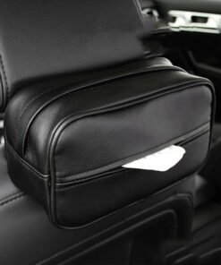 Car PU Hanging Leather Box Car Pumping Paper Bag