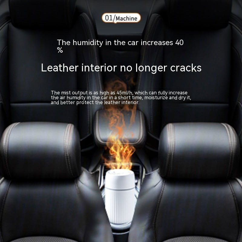 Car Simulation Flame Aroma Diffuser Automatic Sprayer - الصورة 4