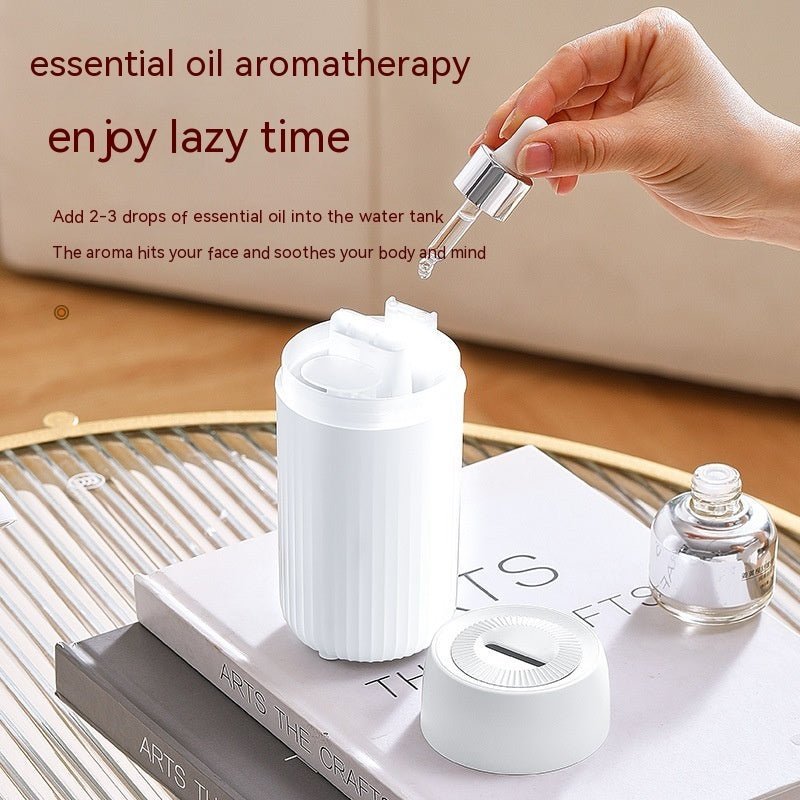 Car Simulation Flame Aroma Diffuser Automatic Sprayer - الصورة 5