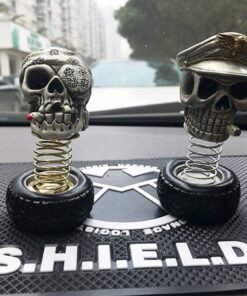 Car Skull Personality Interior Decoration Halloween Day Ornament For Car Goods Car Interior Accessories Decoration