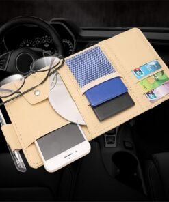 Car Sun Visor Storage Bag