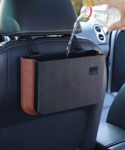 Car Trash Can Foldable Hanging Cartoon