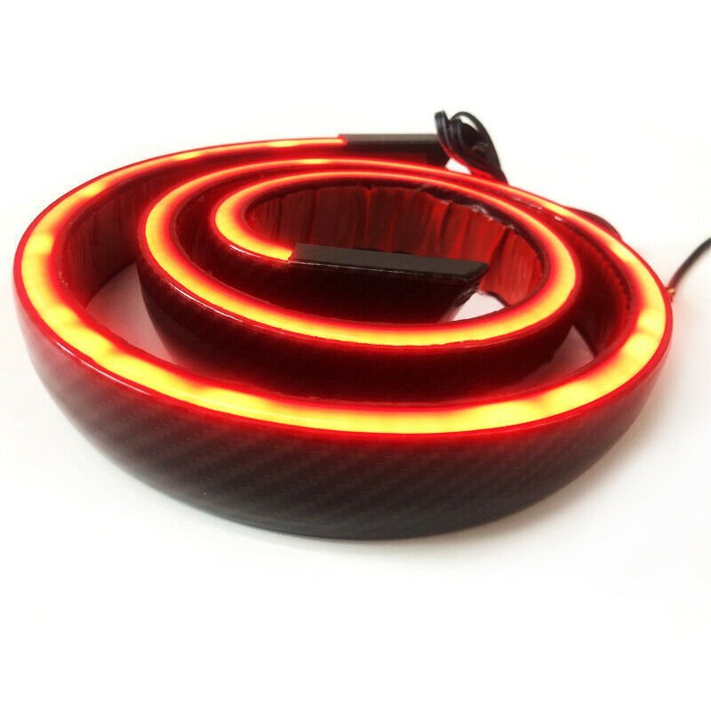 Car Trunk Exterior Roof Wing Tail Brake Light - الصورة 4