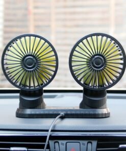 Car Usb Dual-Head Fan Air Outlet