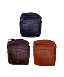 Casual Leather Crossbody Bag