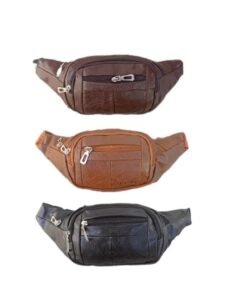 Casual Leather Waist Bag