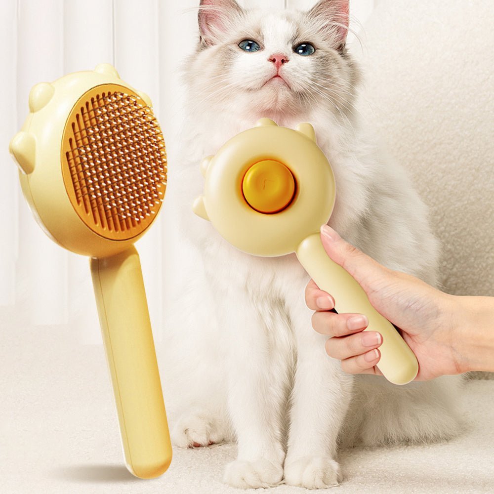 Cat Comb Massage Pet Magic Combs Hair Removal Cat And Dog Brush Pets Grooming Cleaning Supplies Scratcher - الصورة 2