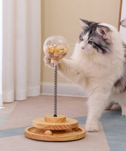 Cat Treats Dispenser Cat Treat Dispenser Toy Catnip Cat Toy Cat Nips Spring Toy Cat Small Dog Slow Feeder Treat Dispenser Pet Toys